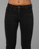 Loiter Women's Wraith Bootcut Jeans Black