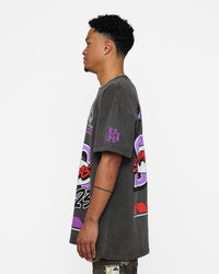 Summer Smash Motorsport T-Shirt Black Wash