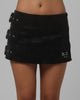 Loiter Women's Buckled Up Skirt Black