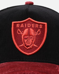 New Era Las Vegas Raiders 'Velvet Cord Certified Lover' 9FORTY A-Frame Premium Corduroy Snapback Violet