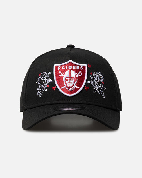 New Era Las Vegas Raiders 'Valentines Day' 9FORTY A-Frame Snapback Black