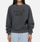 Tommy Jeans Women's TJW Boxy Leopard Varsity Crewneck Black