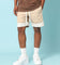 Carré Bandana Lace Shorts Stone
