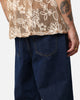 XXIII Tie Lace Baggy Jeans Stonewash Indigo
