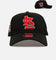 New Era St. Louis Cardinals 'Black And Team Color' 9FORTY A-Frame Snapback Black/Official Team Color
