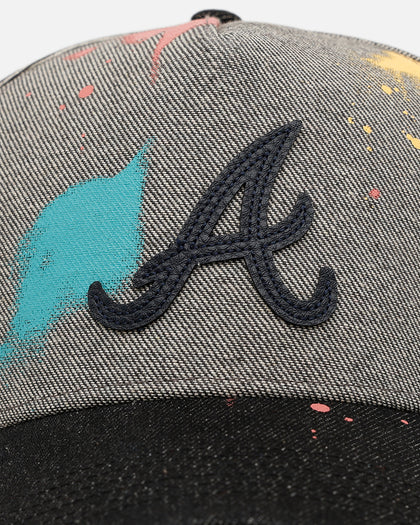 47 Brand Atlanta Braves 'Studio' 47 Offside Snapback Grey