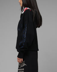 Loiter Marvel Venom Zip Through Hoodie Black