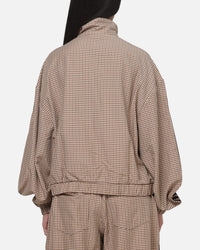 Adidas Checks Track Jacket Beige