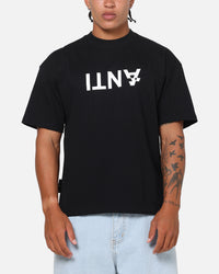 The Anti Order Reverse Logo T-Shirt Black