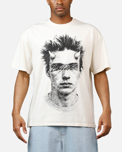 Loiter Born Again T-Shirt Off White