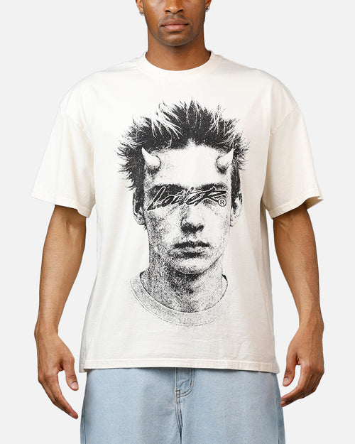 Loiter Born Again T-Shirt Off White