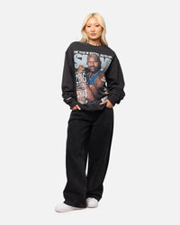 Mitchell & Ness Los Angeles Lakers Shaquille O'Neal Slam Magazine Crewneck Faded Black