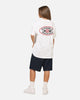 S Double Oval T-Shirt White