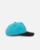 Mitchell & Ness Golden State Warriors Nylon Deadstock 2-Tone Snapback Neon Blue/Black