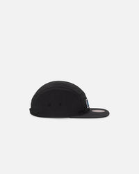 Mitchell & Ness Charlotte Hornets Team Logo Camper Strapback Black
