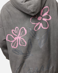 Carre Hand Picked Hoodie Washed Charcoal