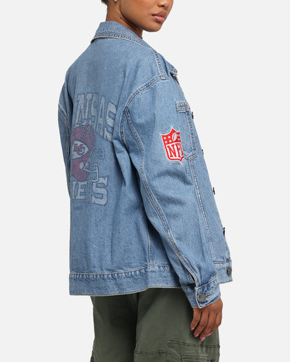 New Era Kansas City Chiefs NFL Denim Jacket Dark Blue