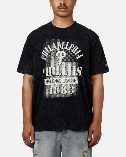 New Era Philadelphia Phillies Armed Forces T-Shirt Washed Black