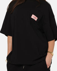 Carre Pocket T-Shirt Black