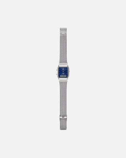 Casio AQ230EM-2A Watch Silver/Blue