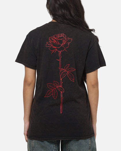 XXIII Rose T-Shirt Black/Red