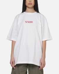 XXIII Rose T-Shirt White/Red