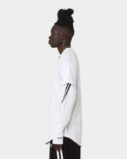 The Anti Order Anti Sport Layered Long Sleeve T-Shirt White/Black