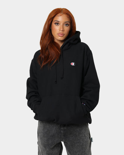 Champion Reverse Weave Hoodie Black