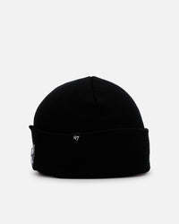 47 Brand Las Vegas Raiders Haymaker Cuff Knit Beanie Black/White