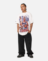Mitchell & Ness Philadelphia 76ers Allen Iverson Rookie Season T-Shirt Vintage White