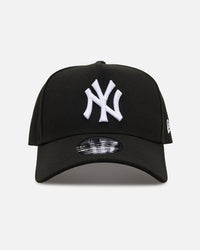 New Era New York Yankees 'Easy Black and White' 9FORTY A-Frame Snapback Black/White