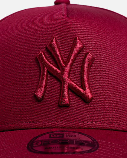 New Era New York Yankees "Cardinal Tonal" 9FORTY A-Frame Snapback Cardinal