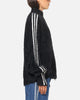 Adidas Faux Mohair Classic Track Top Black/Off White