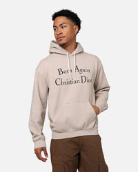 Secret Club Born Again Christian Dior Hoodie Sand
