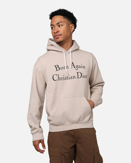 Secret Club Born Again Christian Dior Hoodie Sand