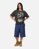 American Thrift X Lord Of The Rings Gimli Toss Heavy T-Shirt Black Wash