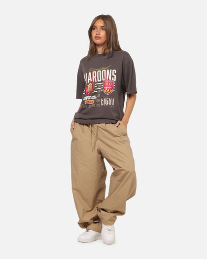 Mitchell & Ness Queensland Maroons 8 Straight Vintage T-Shirt Slate