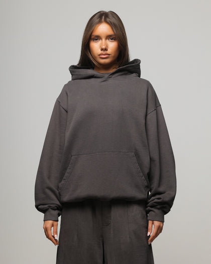 American Thrift Pullover Hoodie Washed Charcoal