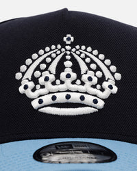 New Era Los Angeles Kings 'Ocean' 9FORTY A-Frame Snapback Navy/Sky Blue