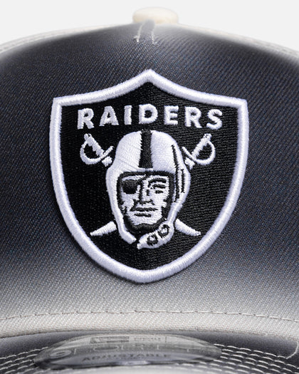 New Era Las Vegas Raiders 'Gradient Edge Reverse' 9FORTY A-Frame Snapback Black/White