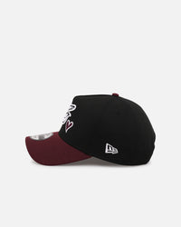 New Era Baltimore Orioles 'Burgundy Hearts' 9FORTY A-Frame Snapback Black/Maroon