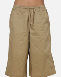 Nike Women's Sportswear Oversized Mid-Rise Parachute Shorts Beige