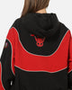 Mitchell & Ness Chicago Bulls Nylon Tracksuit Jacket Black/Red