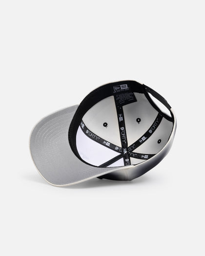 New Era Chicago Bulls 'Gradient Edge Reverse' 9FORTY A-Frame Snapback Black/White