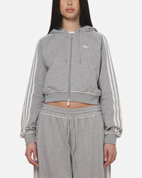 GFX Zip Track Top Medium Grey Heather