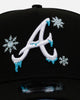 New Era Atlanta Braves 'Cold As Ice' 9FORTY A-Frame Snapback Black