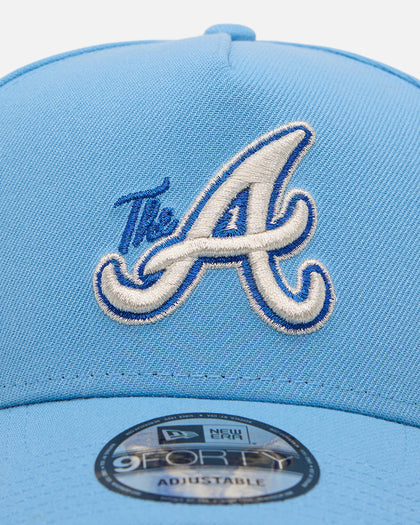 New Era Atlanta Braves 'Sky Blue' 9FORTY A-Frame Snapback Sky Blue