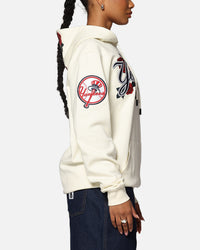 Pro Standard New York Yankees Roses Pullover Hoodie Eggshell