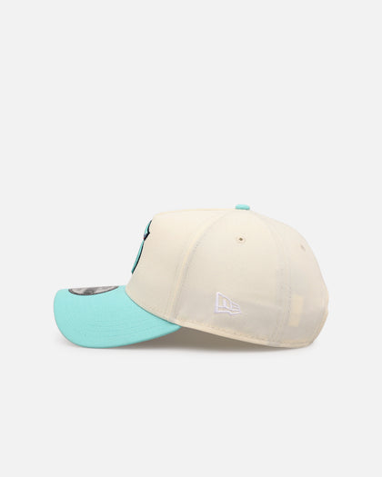New Era Seattle Kraken 'Team Color Visor' 9FORTY A-Frame Snapback Chrome/Official Team Color