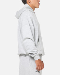 Saint Morta Distressed Hoodie Grey Marle